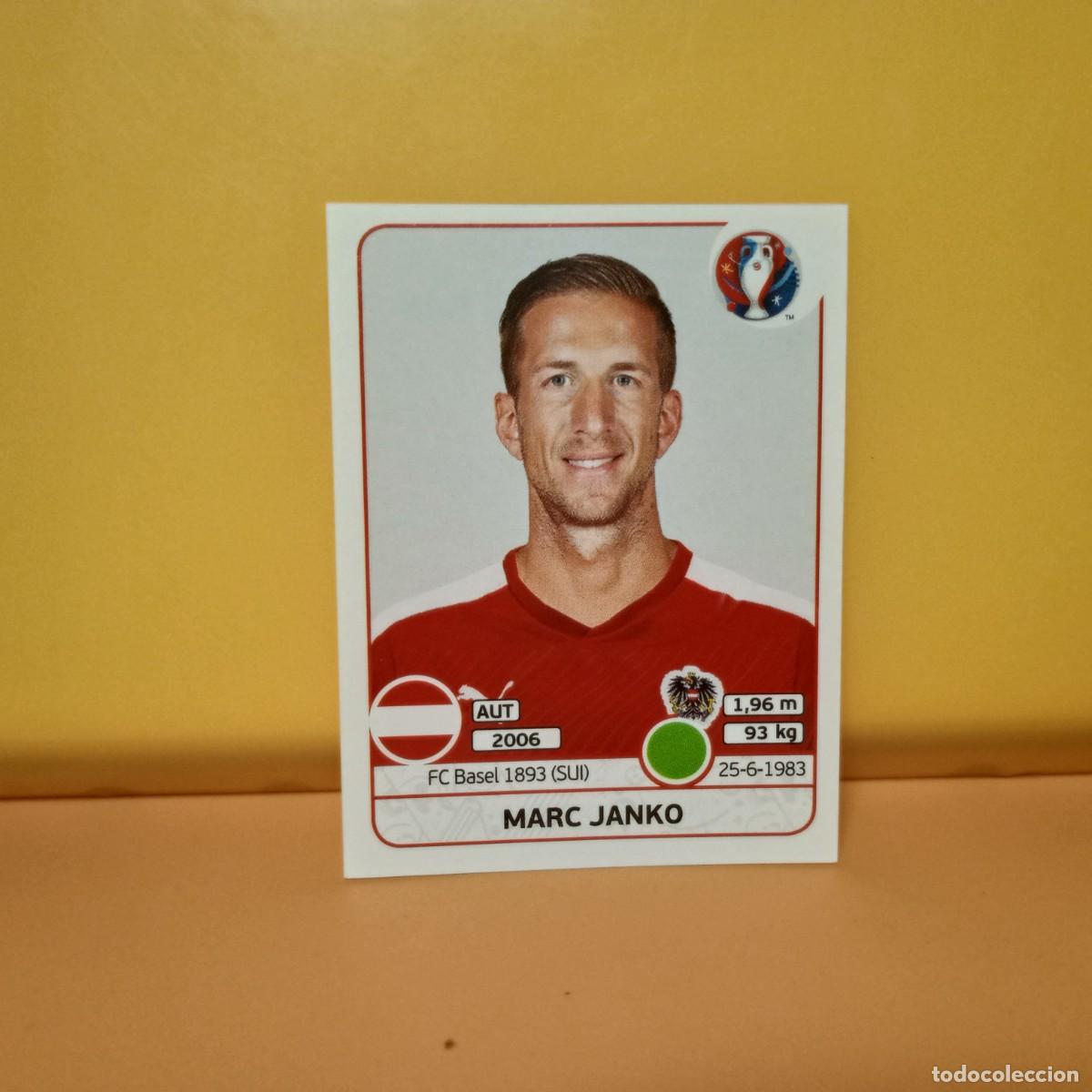 Cromos de f&uacute;tbol: PANINI EURO 2016 FRANCE; EUROCOPA FRANCIA: AUSTRIA MERC JANKO 648