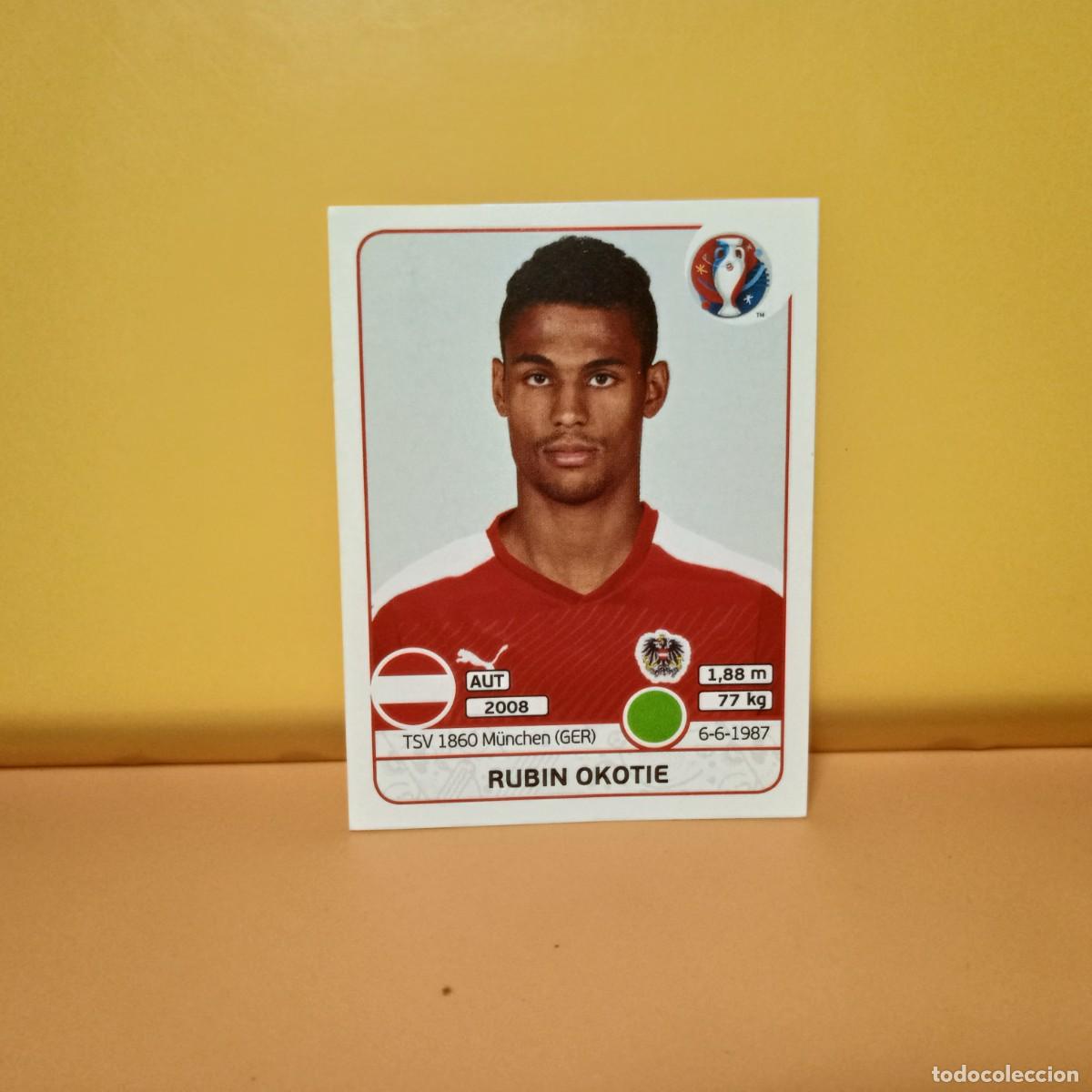Cromos de f&uacute;tbol: PANINI EURO 2016 FRANCE; EUROCOPA FRANCIA: AUSTRIA OKOTIE 646