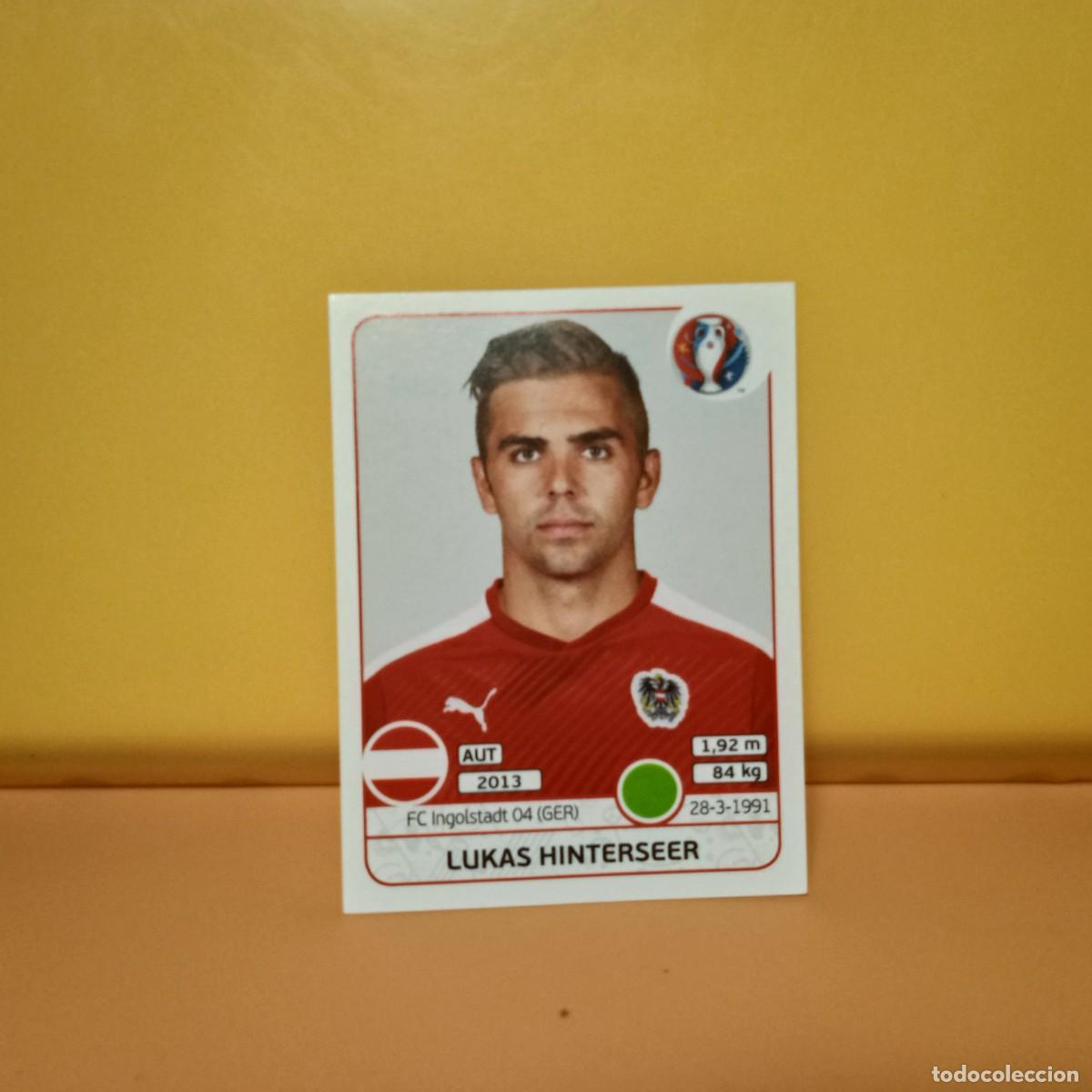 Cromos de f&uacute;tbol: PANINI EURO 2016 FRANCE; EUROCOPA FRANCIA: AUSTRIA HINTERSEER 645