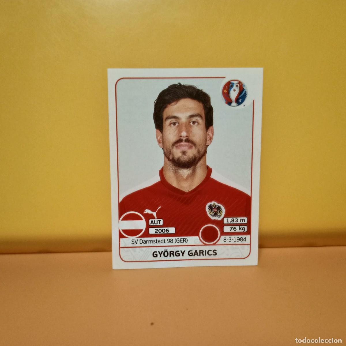 Cromos de f&uacute;tbol: PANINI EURO 2016 FRANCE; EUROCOPA FRANCIA: AUSTRIA GARICS 637