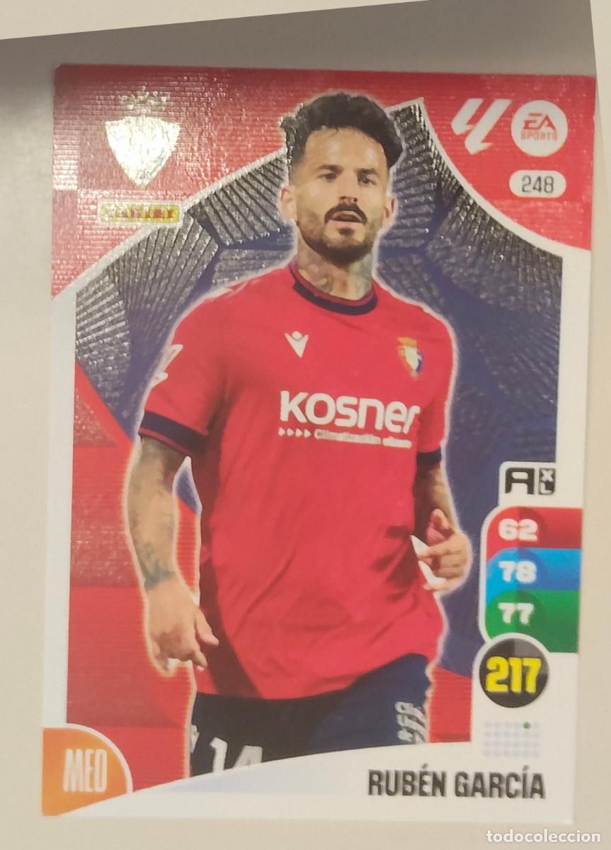 Cromos de f&uacute;tbol: ADRENALYN XL 2024 2025 24 25 PANINI RUBEN GARC&Iacute;A 248 OSASUNA COLECCI&Oacute;N LIGA ALBUM