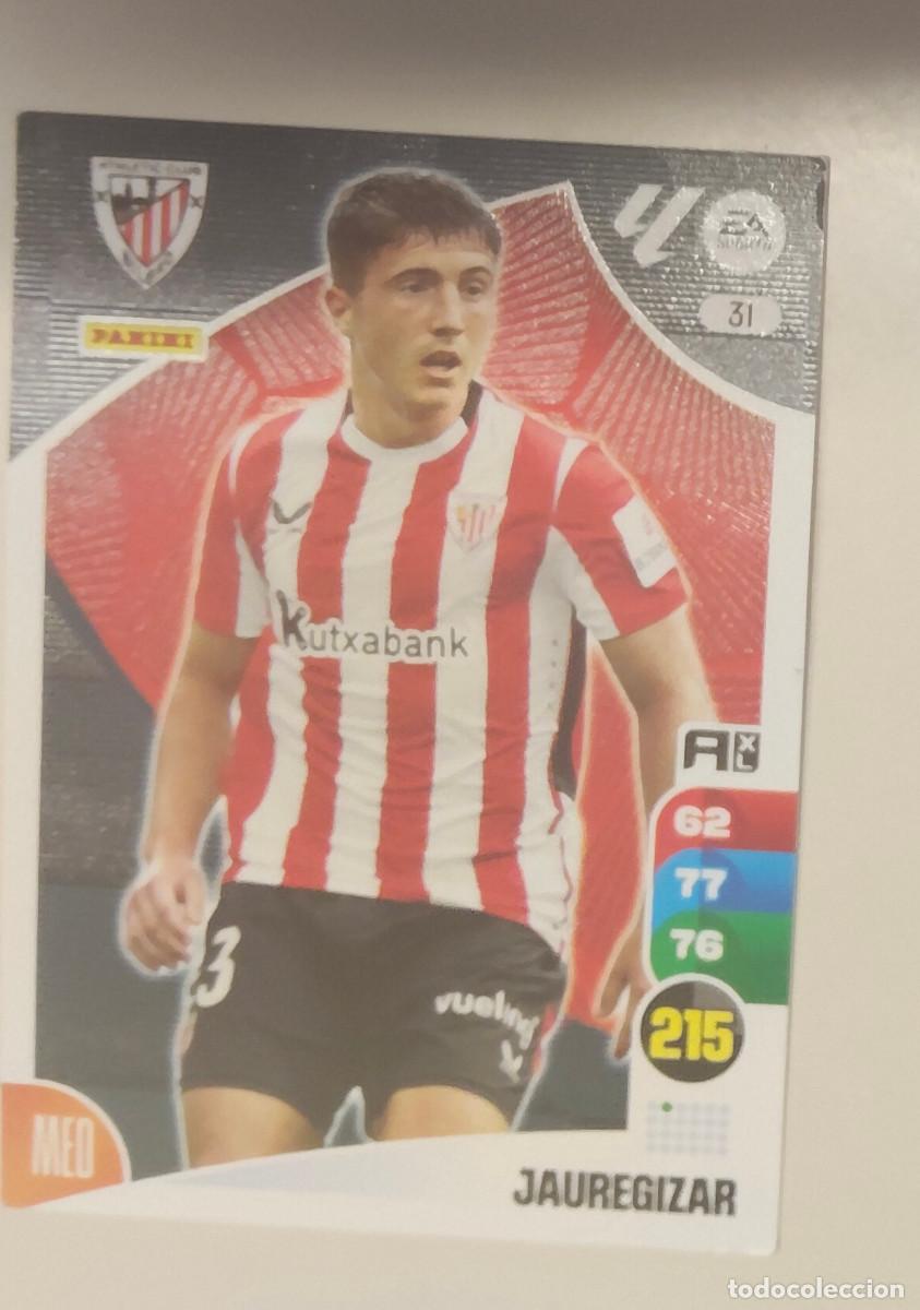 Cromos de f&uacute;tbol: 31 JAUREGIZAR - ATHLETIC BILBAO - ADRENALYN XL 2024-25 - 24/25 (NUEVO)
