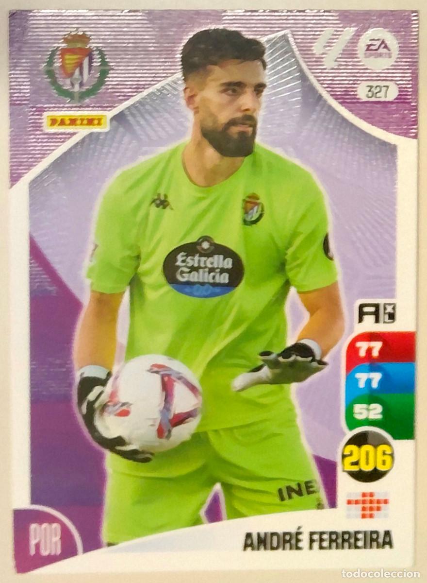 Cromos de f&uacute;tbol: Adrenalyn 24/25. 327- Andr&eacute; Ferreira. Real Valladolid.