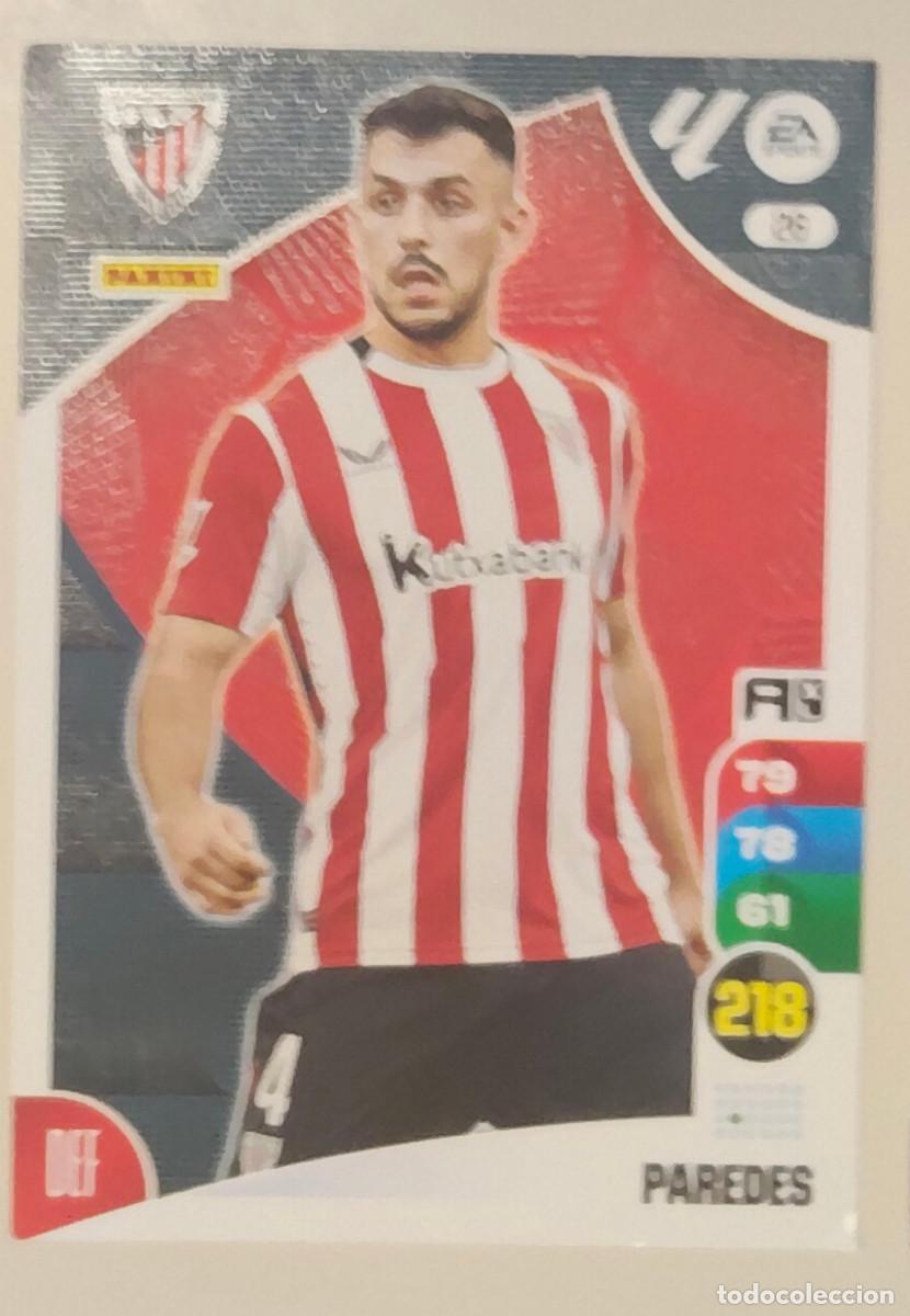 Cromos de f&uacute;tbol: ADRENALYN XL 2024 2025 24 25 PANINI N&ordm; 26 PARECDES ATHLETIC CLUB