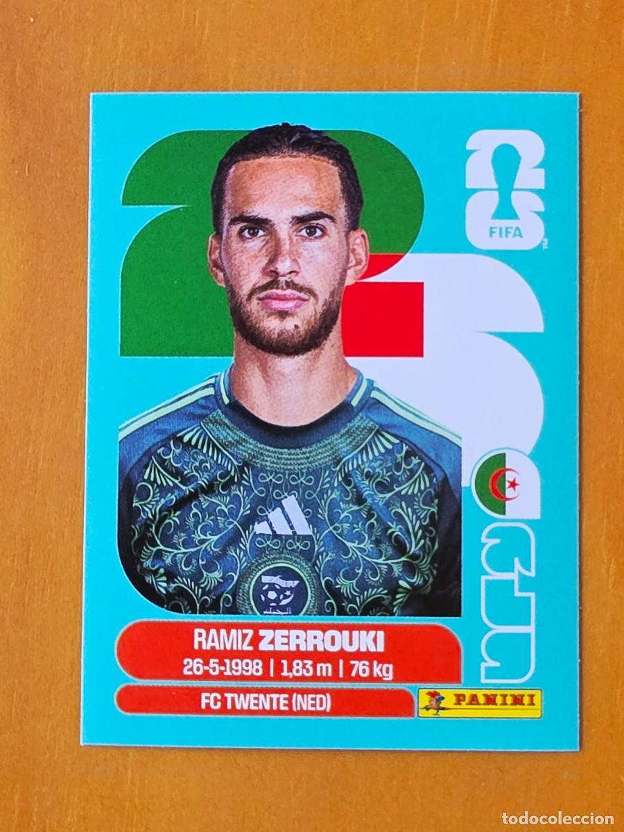 Cromos de f&uacute;tbol: ALG 11 Ramiz Zerrouki, Argelia, Panini FIFA World Cup Mundial 2026 Sticker