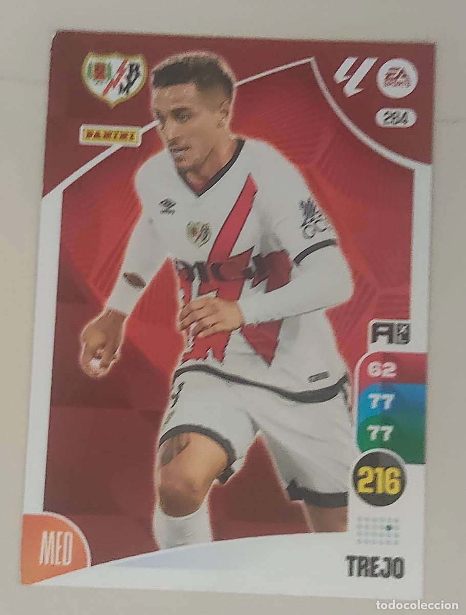 Cromos de f&uacute;tbol: 264 &Oacute;scar Trejo Rayo Vallecano. Adrenalyn XL 24 25. LaLiga Panini