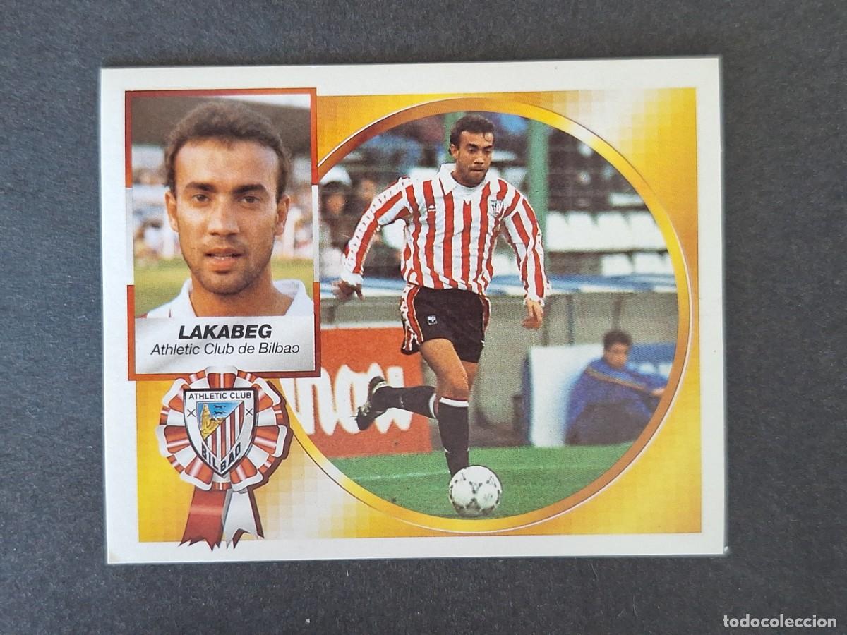 Cromos de f&uacute;tbol: L4 LAKABEG ATHLETIC CLUB DE BILBAO LIGA ESTE 1994 1995 94 95 SIN PEGAR NUNCA PEGADO