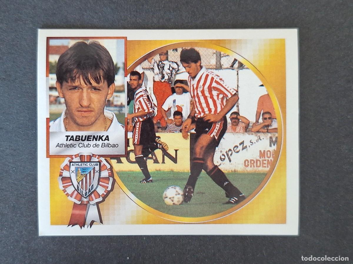 Cromos de f&uacute;tbol: L4 TABUENKA ATHLETIC CLUB DE BILBAO LIGA ESTE 1994 1995 94 95 SIN PEGAR NUNCA PEGADO