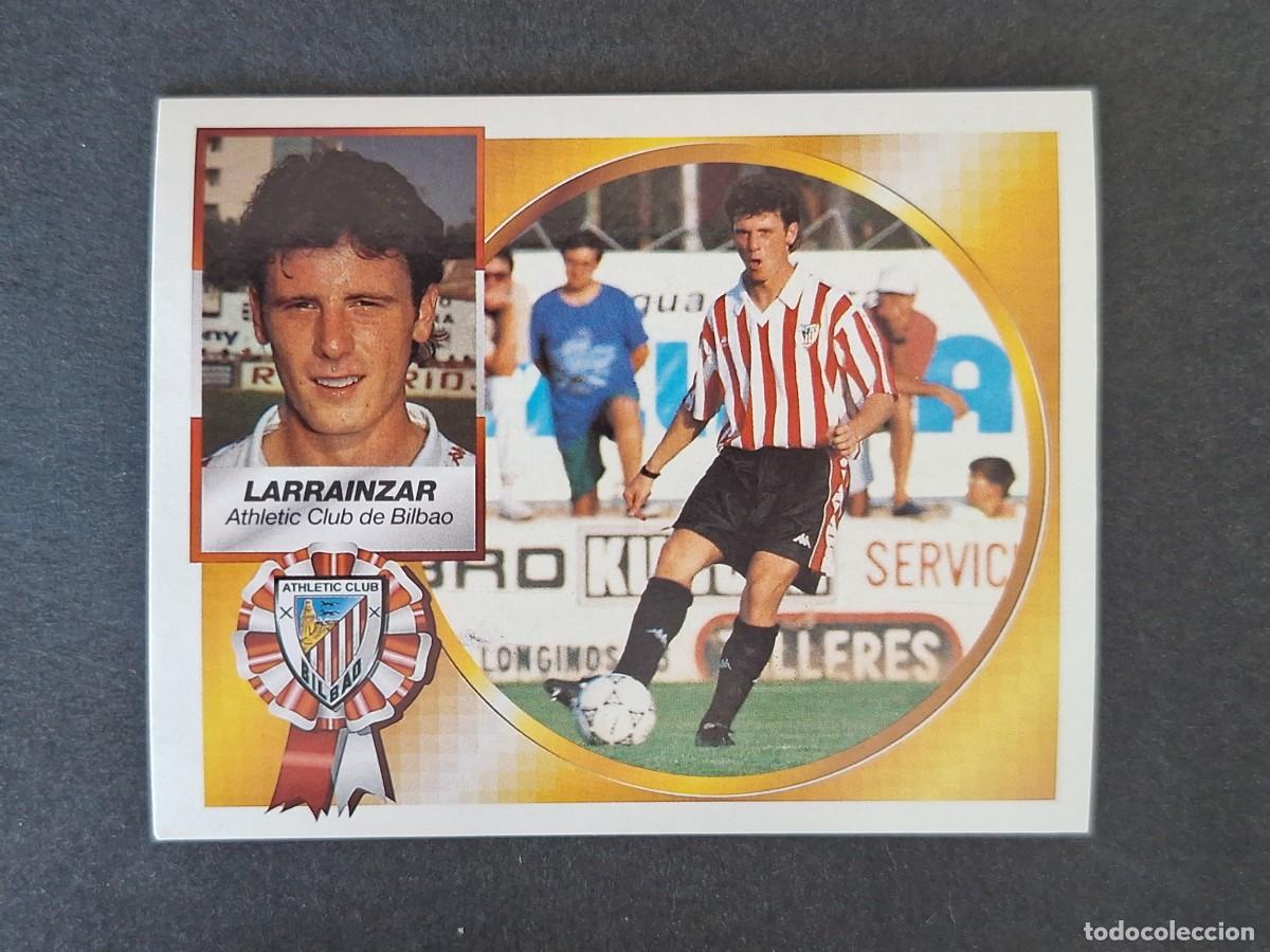 Cromos de f&uacute;tbol: L4 LARRAINZAR ATHLETIC CLUB DE BILBAO LIGA ESTE 1994 1995 94 95 SIN PEGAR NUNCA PEGADO