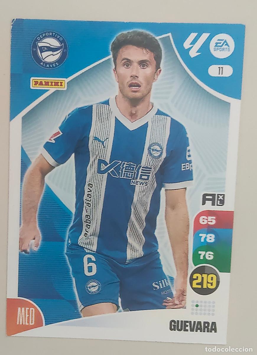 Cromos de f&uacute;tbol: ADRENALYN XL 2024 2025 24 25 PANINI N&ordm; 11 GUEVARA ALAVES
