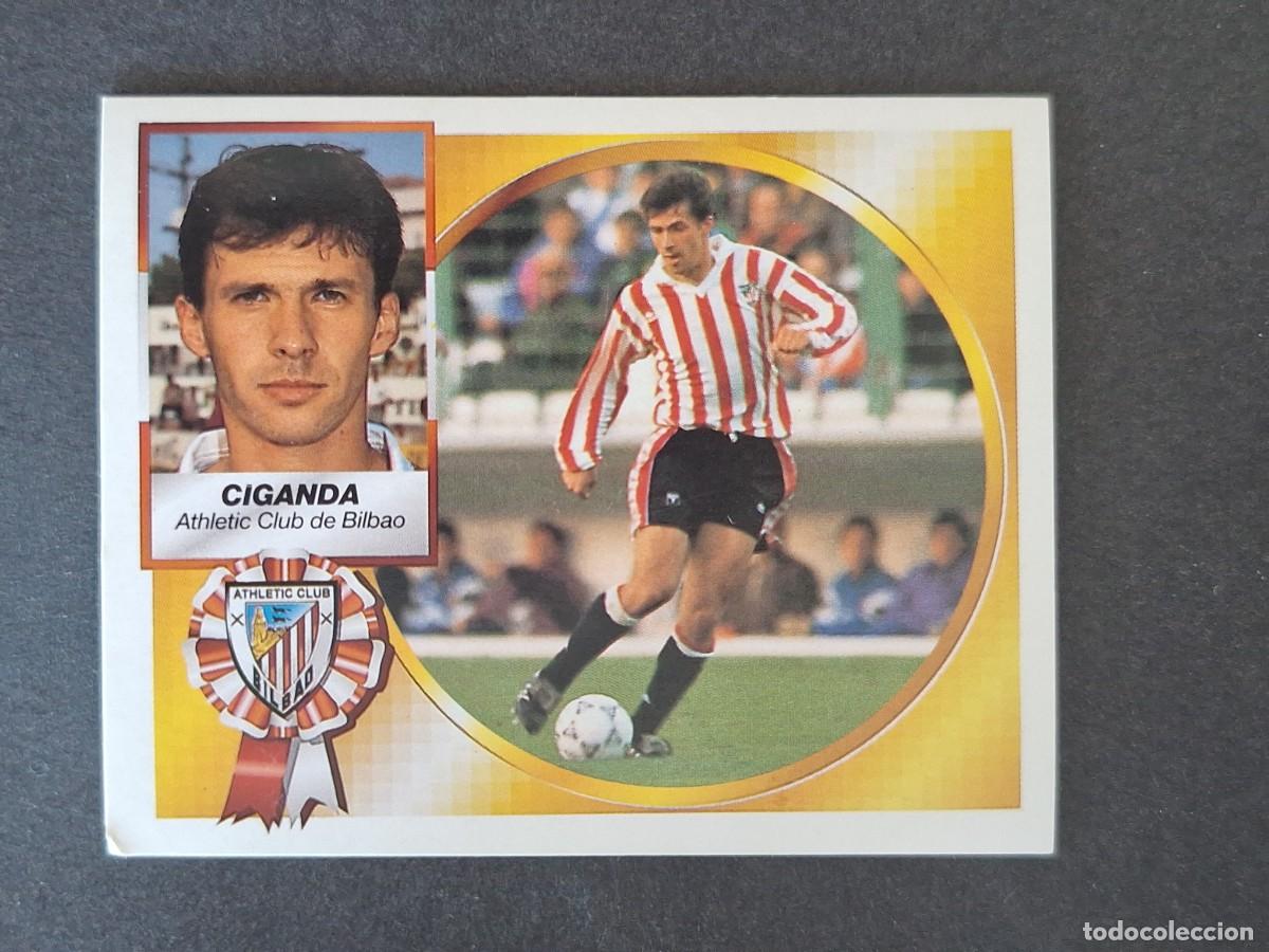 Football Stickers: L4 CIGANDA ATHLETIC CLUB DE BILBAO LIGA ESTE 1994 1995 94 95 SIN PEGAR NUNCA PEGADO