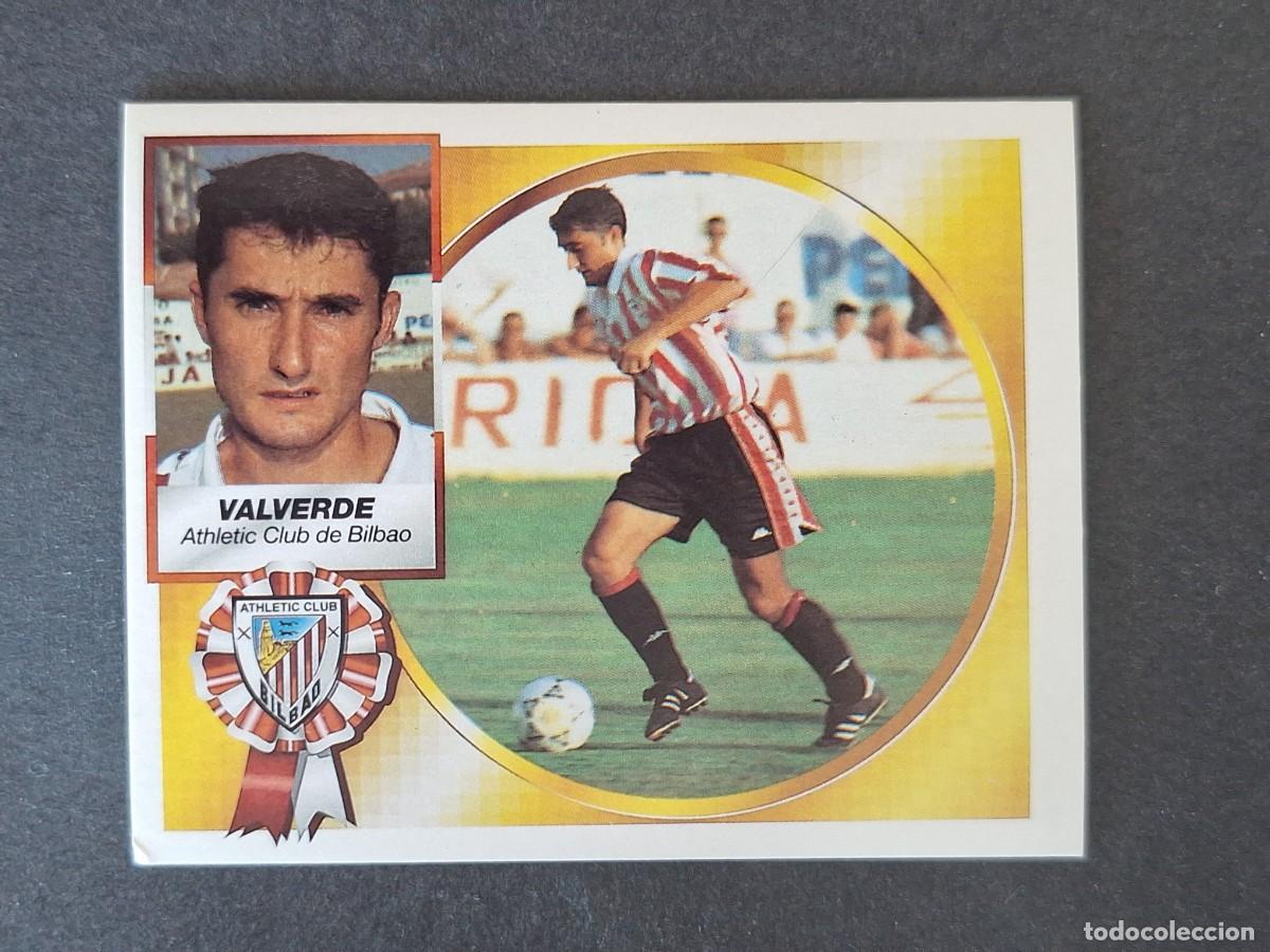 Football Stickers: L4 VALVERDE ATHLETIC CLUB DE BILBAO LIGA ESTE 1994 1995 94 95 SIN PEGAR NUNCA PEGADO