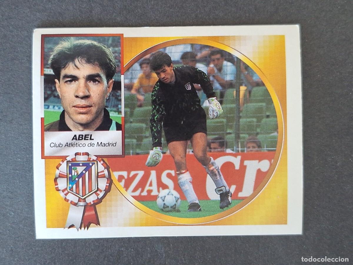 Cromos de f&uacute;tbol: L4 ABEL ATLETICO DE MADRID LIGA ESTE 1994 1995 94 95 SIN PEGAR NUNCA PEGADO