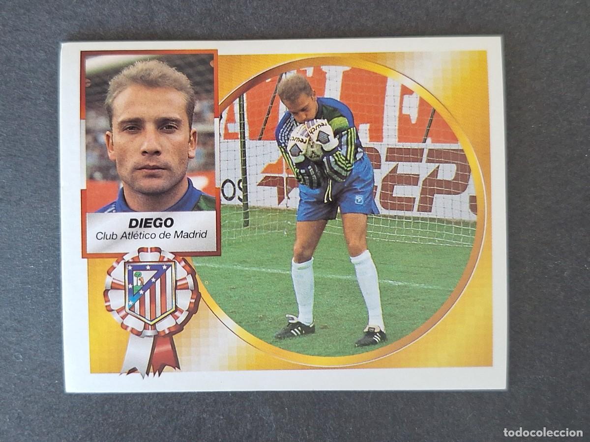 Cromos de f&uacute;tbol: L4 DIEGO ATLETICO DE MADRID LIGA ESTE 1994 1995 94 95 SIN PEGAR NUNCA PEGADO