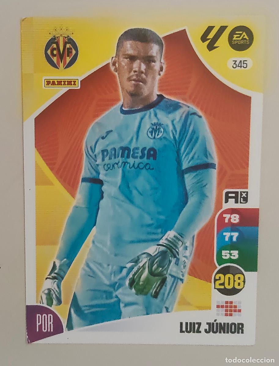 Cromos de f&uacute;tbol: 345 LUIZ JUNIOR VILLARREAL ⚽ PANINI LIGA ADRENALYN XL 2024 2025 24 25 ⚽