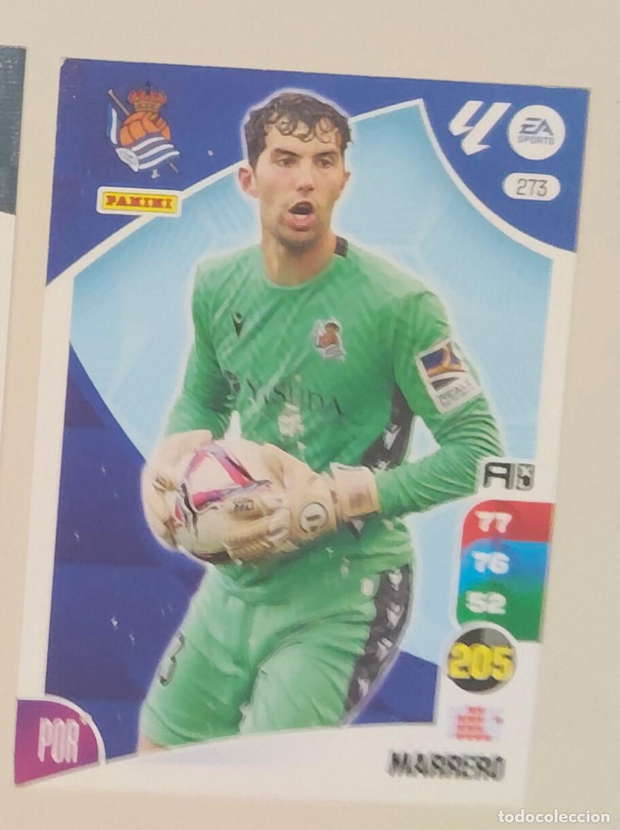 Cromos de f&uacute;tbol: 273 MARRERO REAL SOCIEDAD CROMOS ADRENALYN XL LALIGA CARD 2024 2025 24 25 PANINI