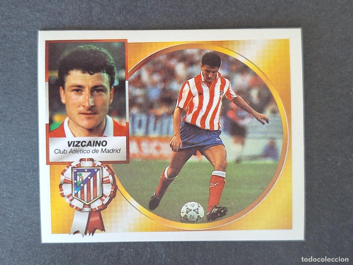 Cromos de f&uacute;tbol: L4 VIZCAINO ATLETICO DE MADRID LIGA ESTE 1994 1995 94 95 SIN PEGAR NUNCA PEGADO