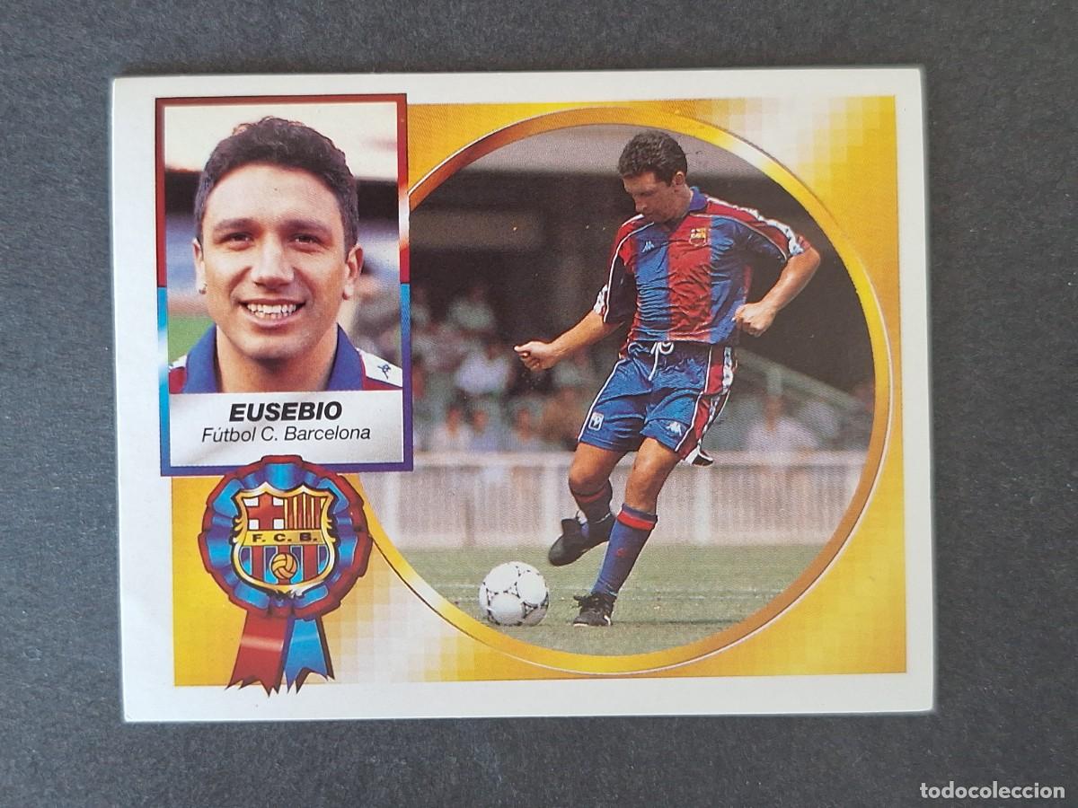 Cromos de f&uacute;tbol: L4 EUSEBIO F. C. BARCELONA LIGA ESTE 1994 1995 94 95 SIN PEGAR NUNCA PEGADO