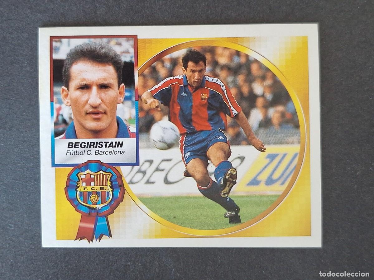 Cromos de f&uacute;tbol: L4 BEGIRISTAIN F. C. BARCELONA LIGA ESTE 1994 1995 94 95 SIN PEGAR NUNCA PEGADO