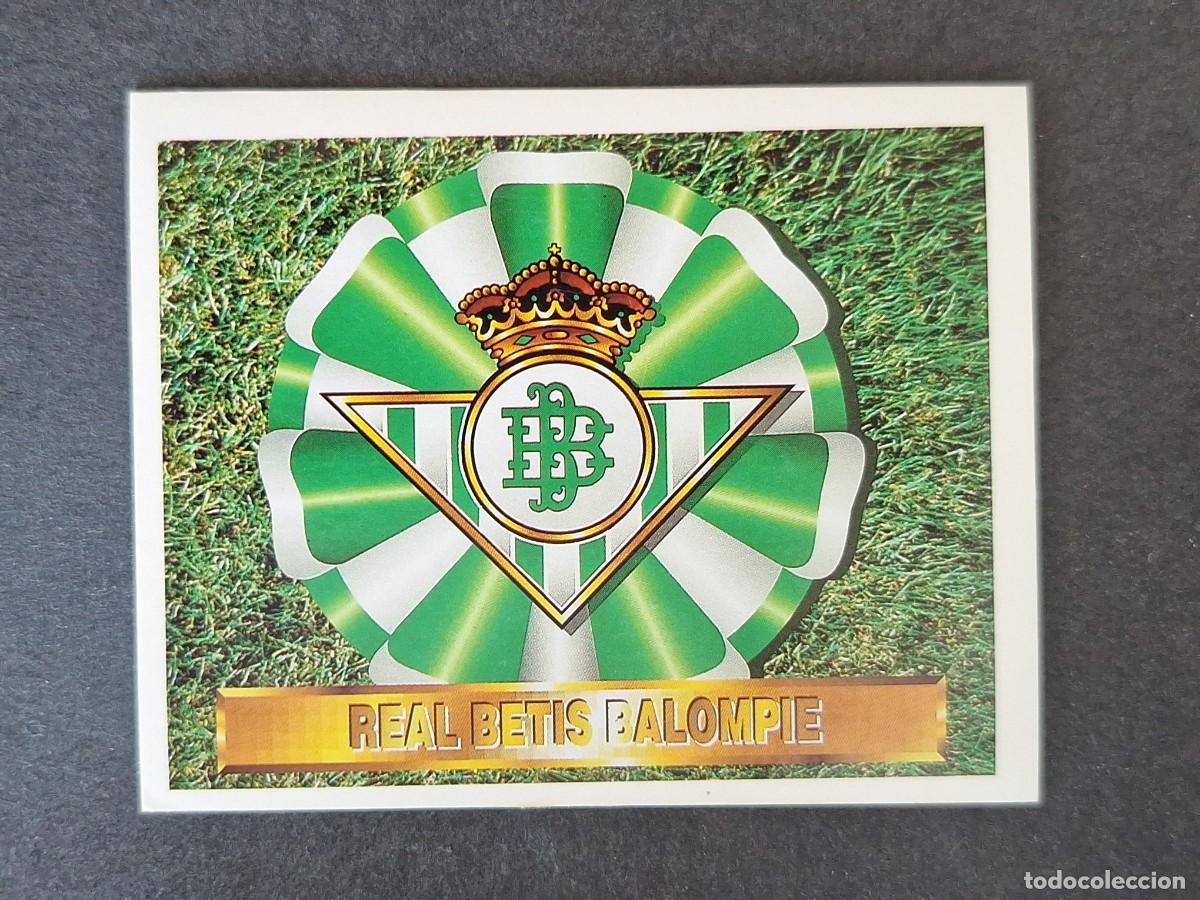 Cromos de f&uacute;tbol: L4 ESCUDO REAL BETIS BALOMPIE LIGA ESTE 1994 1995 94 95 SIN PEGAR NUNCA PEGADO
