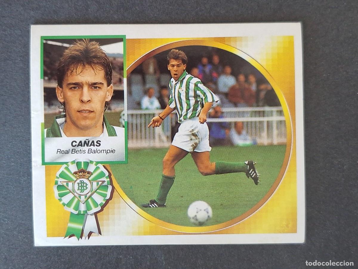 Cromos de f&uacute;tbol: L4 CA&Ntilde;AS REAL BETIS BALOMPIE LIGA ESTE 1994 1995 94 95 SIN PEGAR NUNCA PEGADO
