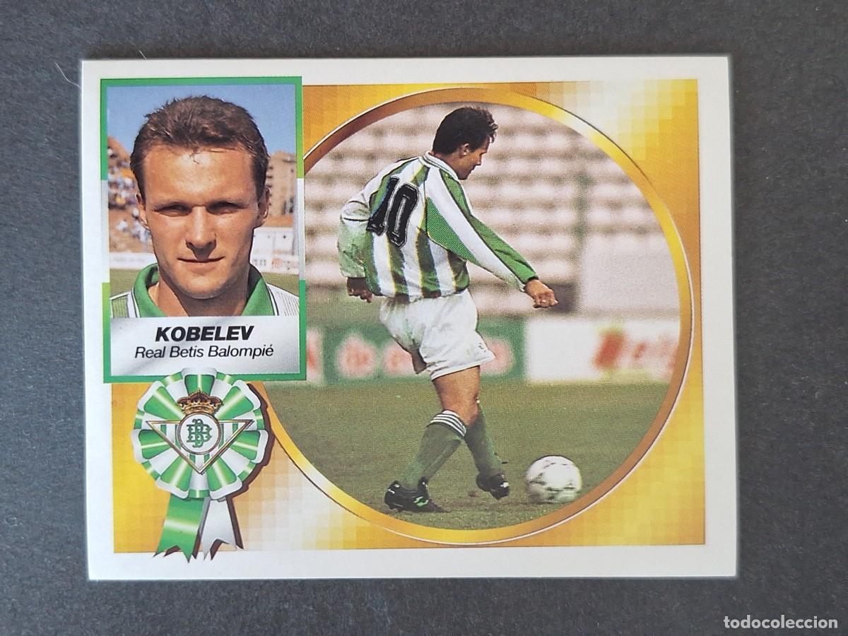 Cromos de f&uacute;tbol: L4 KOBELEV REAL BETIS BALOMPIE LIGA ESTE 1994 1995 94 95 SIN PEGAR NUNCA PEGADO