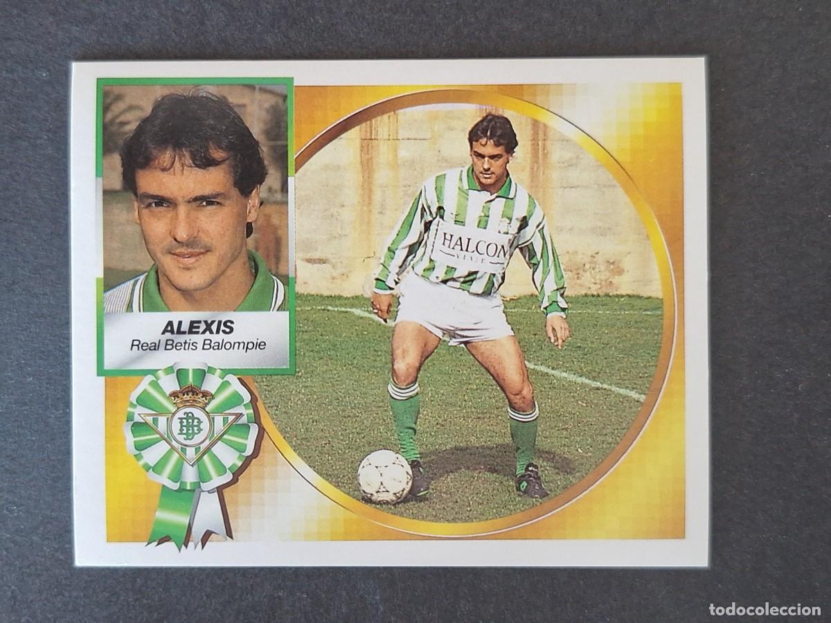 Cromos de f&uacute;tbol: L4 ALEXIS REAL BETIS BALOMPIE LIGA ESTE 1994 1995 94 95 SIN PEGAR NUNCA PEGADO