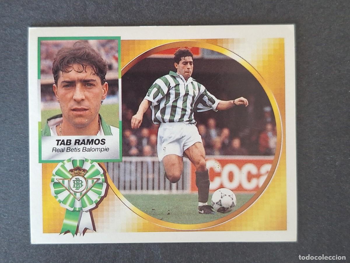Cromos de f&uacute;tbol: L4 TAB RAMOS REAL BETIS BALOMPIE LIGA ESTE 1994 1995 94 95 SIN PEGAR NUNCA PEGADO