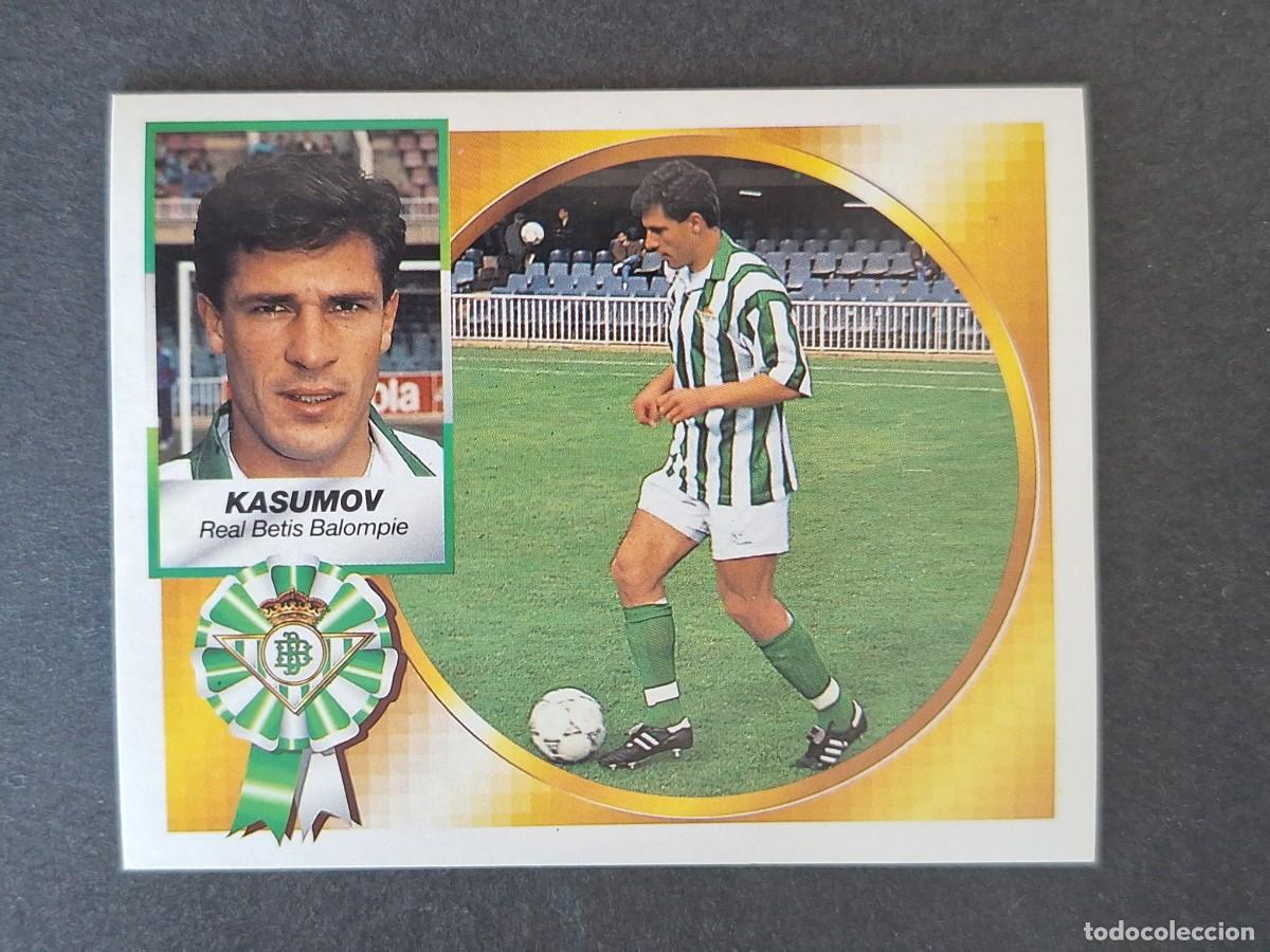 Fu&szlig;ball-Sticker: L4 KASUMOV REAL BETIS BALOMPIE LIGA ESTE 1994 1995 94 95 SIN PEGAR NUNCA PEGADO