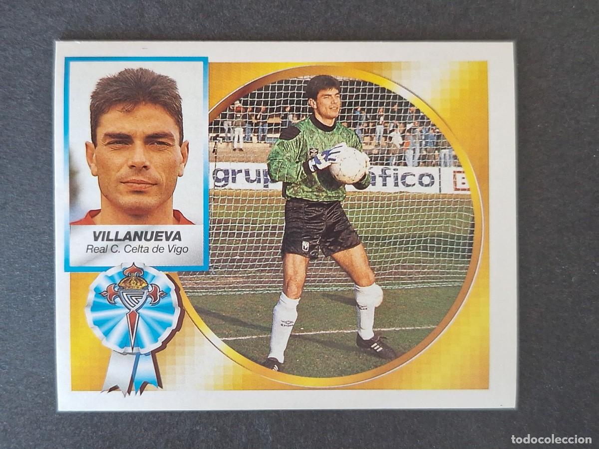 Cromos de f&uacute;tbol: L4 VILLANUEVA CELTA DE VIGO LIGA ESTE 1994 1995 94 95 SIN PEGAR NUNCA PEGADO