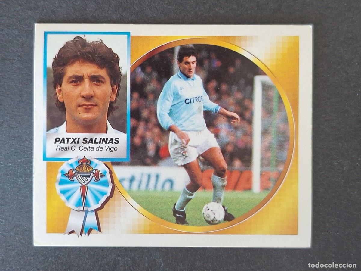 Cromos de f&uacute;tbol: L4 PATXI SALINAS CELTA DE VIGO LIGA ESTE 1994 1995 94 95 SIN PEGAR NUNCA PEGADO