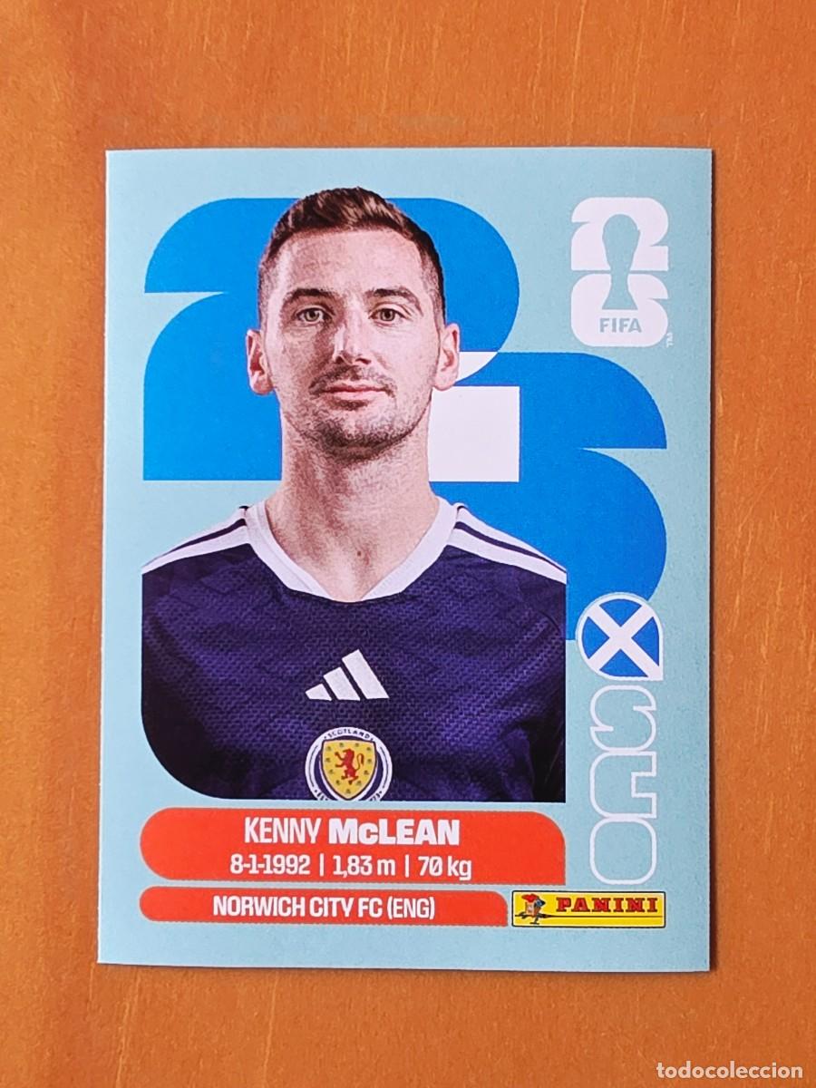 Cromos de f&uacute;tbol: SCO 16 Kenny McLean, Escocia, Panini FIFA World Cup Mundial 2026 Sticker