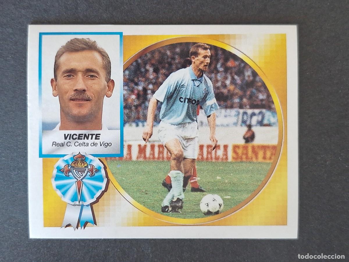 Football Stickers: L4 VICENTE CELTA DE VIGO LIGA ESTE 1994 1995 94 95 SIN PEGAR NUNCA PEGADO