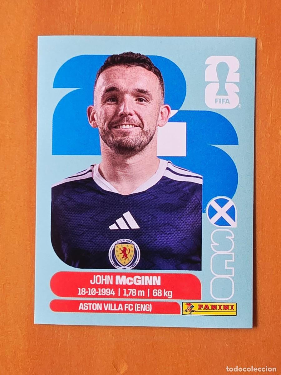 Football Stickers: SCO 17 John McGinn, Escocia, Panini FIFA World Cup Mundial 2026 Sticker