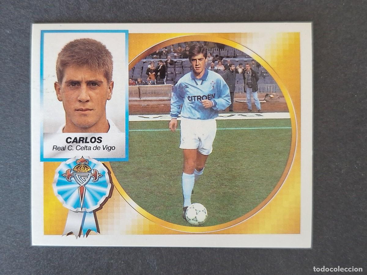 Cromos de f&uacute;tbol: L4 CARLOS CELTA DE VIGO LIGA ESTE 1994 1995 94 95 SIN PEGAR NUNCA PEGADO