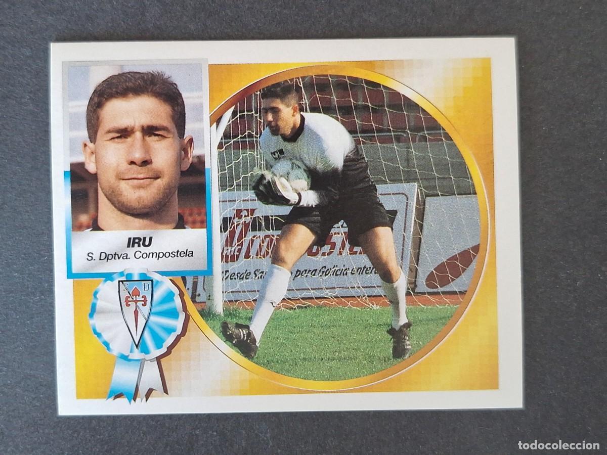 Cromos de f&uacute;tbol: L4 IRU S. D. COMPOSTELA LIGA ESTE 1994 1995 94 95 SIN PEGAR NUNCA PEGADO