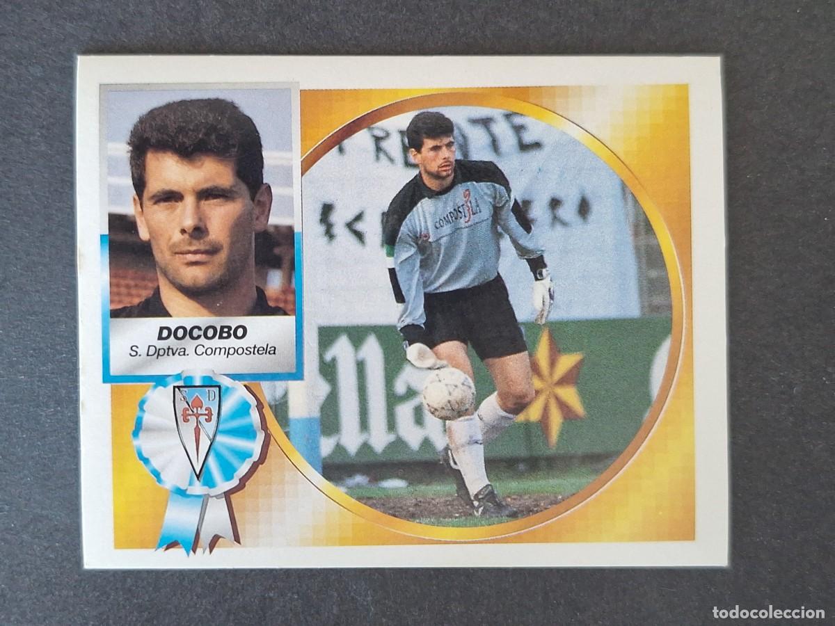 Cromos de f&uacute;tbol: L4 DOCOBO S. D. COMPOSTELA LIGA ESTE 1994 1995 94 95 SIN PEGAR NUNCA PEGADO
