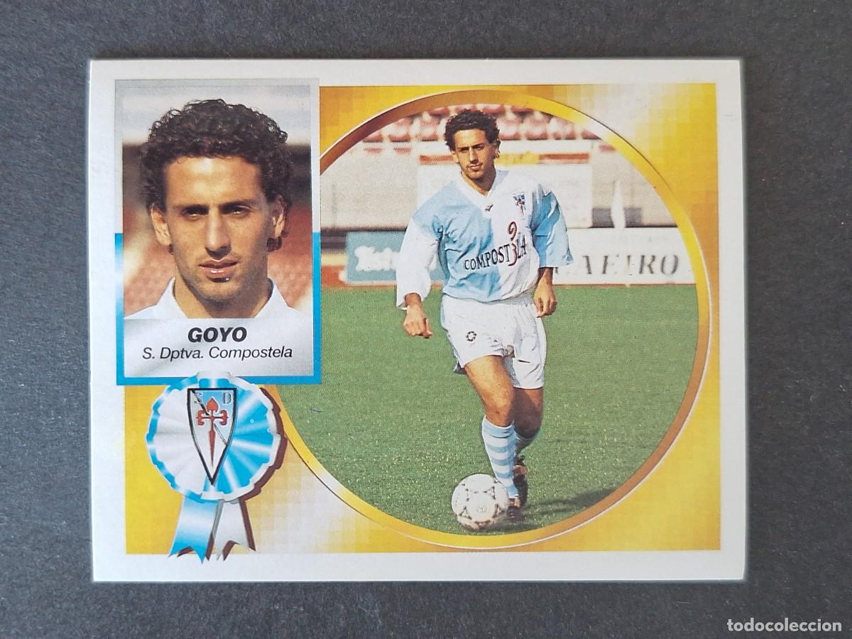 Cromos de f&uacute;tbol: L4 GOYO S. D. COMPOSTELA LIGA ESTE 1994 1995 94 95 SIN PEGAR NUNCA PEGADO