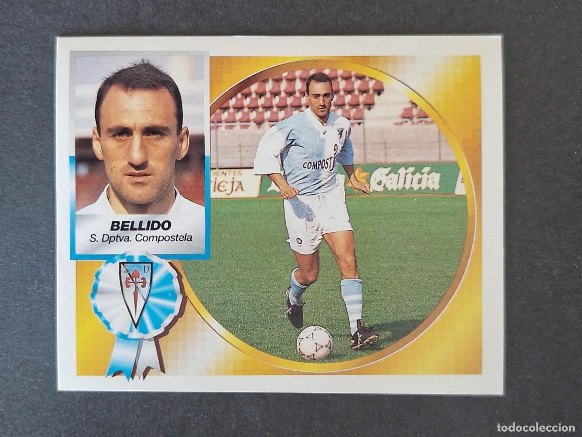 Cromos de f&uacute;tbol: L4 BELLIDO S. D. COMPOSTELA LIGA ESTE 1994 1995 94 95 SIN PEGAR NUNCA PEGADO