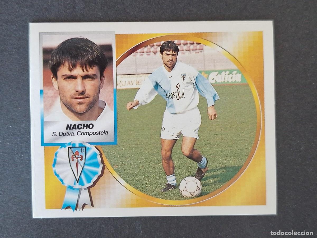 Cromos de f&uacute;tbol: L4 NACHO S. D. COMPOSTELA LIGA ESTE 1994 1995 94 95 SIN PEGAR NUNCA PEGADO