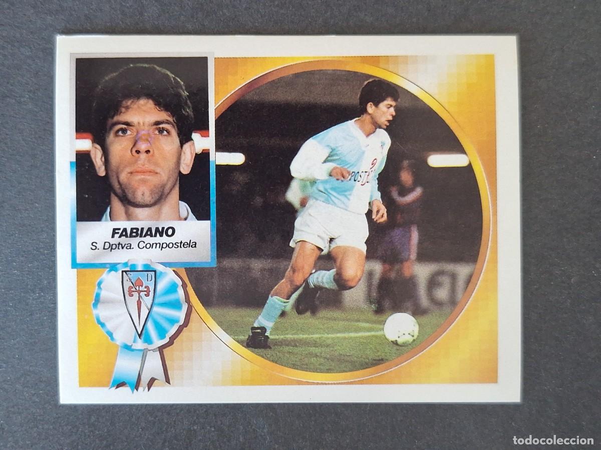 Cromos de f&uacute;tbol: L4 FABIANO S. D. COMPOSTELA LIGA ESTE 1994 1995 94 95 SIN PEGAR NUNCA PEGADO