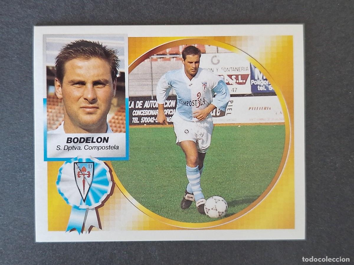 Cromos de f&uacute;tbol: L4 BODELON S. D. COMPOSTELA LIGA ESTE 1994 1995 94 95 SIN PEGAR NUNCA PEGADO