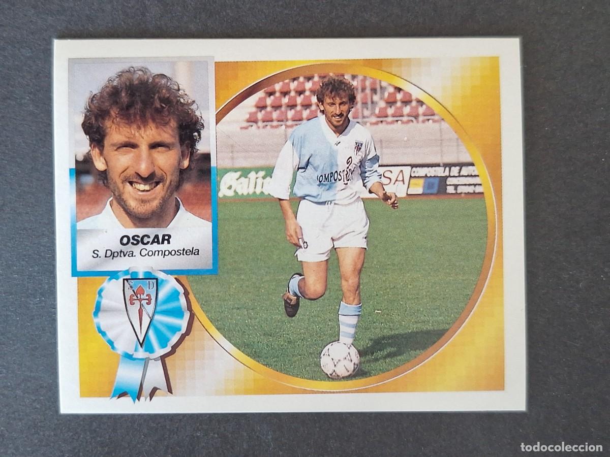 Cromos de f&uacute;tbol: L4 OSCAR S. D. COMPOSTELA LIGA ESTE 1994 1995 94 95 SIN PEGAR NUNCA PEGADO