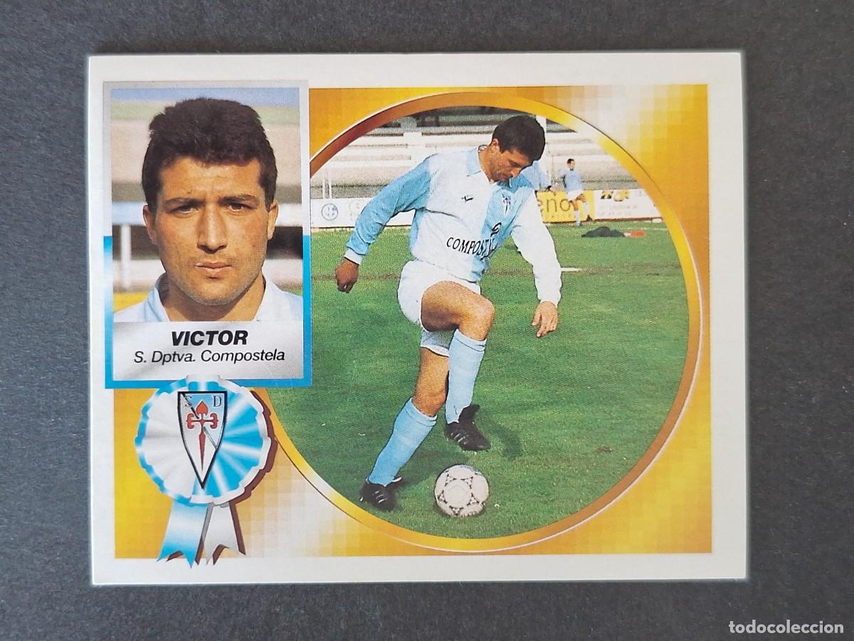 Cromos de f&uacute;tbol: L4 VICTOR S. D. COMPOSTELA LIGA ESTE 1994 1995 94 95 SIN PEGAR NUNCA PEGADO