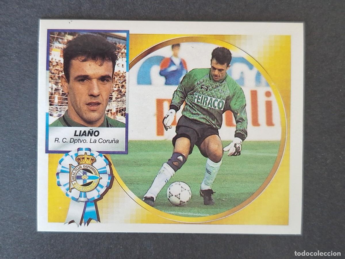 Cromos de f&uacute;tbol: L4 LIA&Ntilde;O DEPORTIVO DE LA CORU&Ntilde;A LIGA ESTE 1994 1995 94 95 SIN PEGAR NUNCA PEGADO