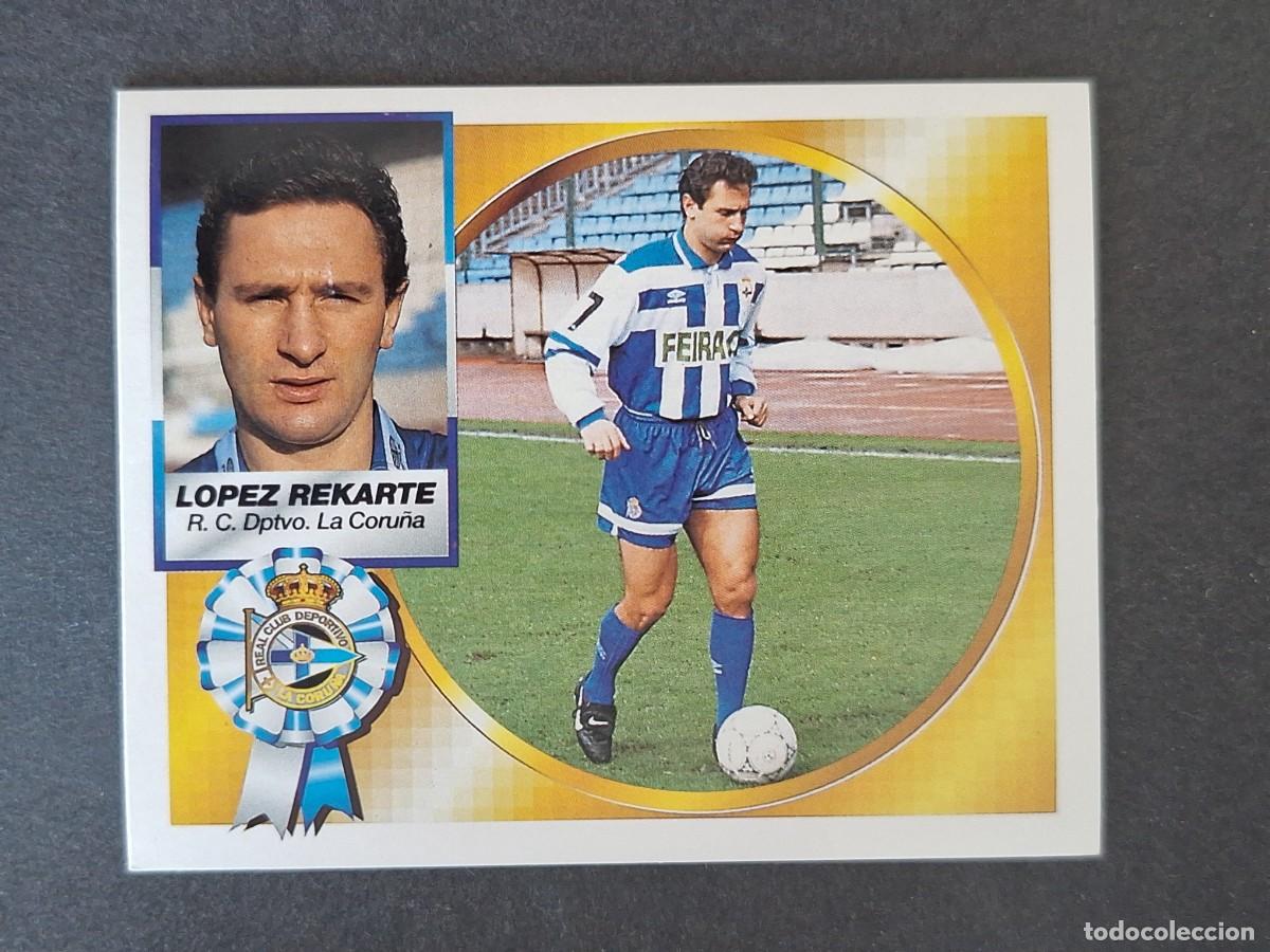 Cromos de f&uacute;tbol: L4 LOPEZ REKARTE DEPORTIVO DE LA CORU&Ntilde;A LIGA ESTE 1994 1995 94 95 SIN PEGAR NUNCA PEGADO