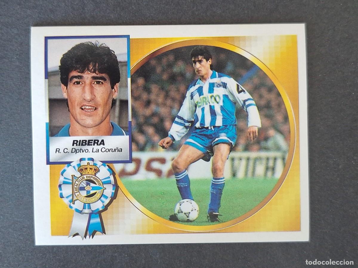 Cromos de f&uacute;tbol: L4 RIBERA DEPORTIVO DE LA CORU&Ntilde;A LIGA ESTE 1994 1995 94 95 SIN PEGAR NUNCA PEGADO