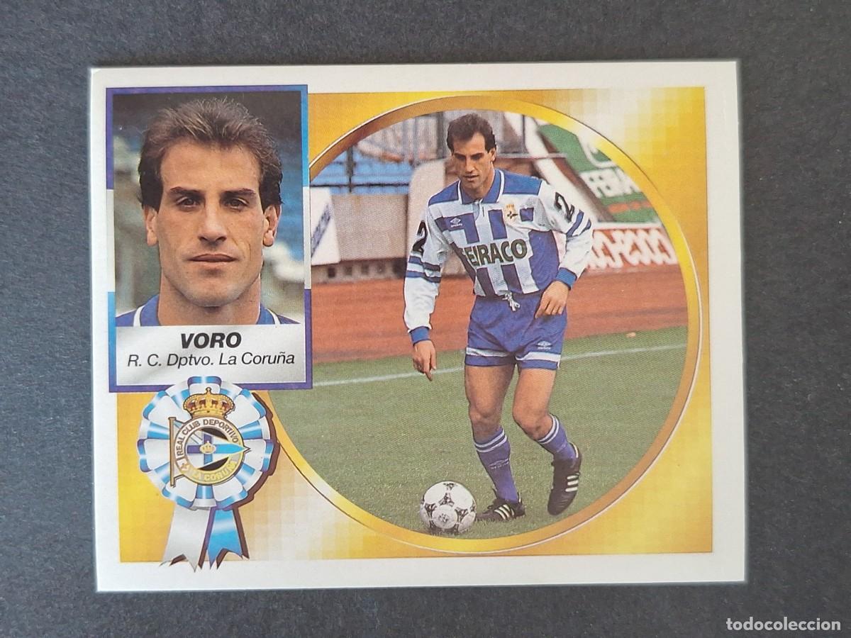 Cromos de f&uacute;tbol: L4 VORO DEPORTIVO DE LA CORU&Ntilde;A LIGA ESTE 1994 1995 94 95 SIN PEGAR NUNCA PEGADO