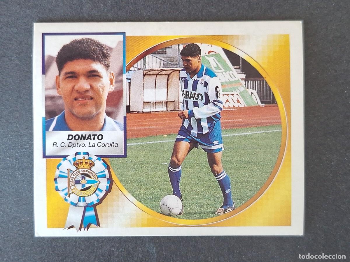 Cromos de f&uacute;tbol: L4 DONATO DEPORTIVO DE LA CORU&Ntilde;A LIGA ESTE 1994 1995 94 95 SIN PEGAR NUNCA PEGADO