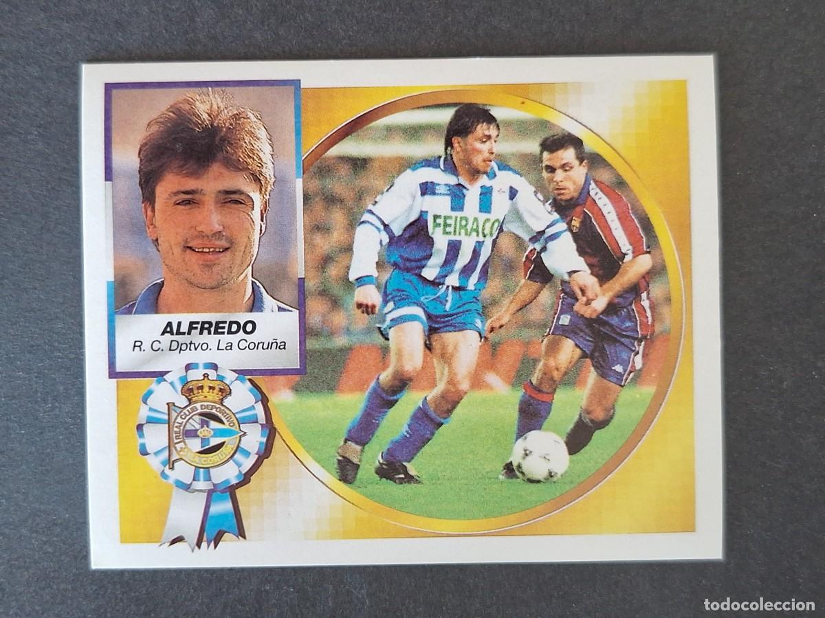 Cromos de f&uacute;tbol: L4 ALFREDO DEPORTIVO DE LA CORU&Ntilde;A LIGA ESTE 1994 1995 94 95 SIN PEGAR NUNCA PEGADO